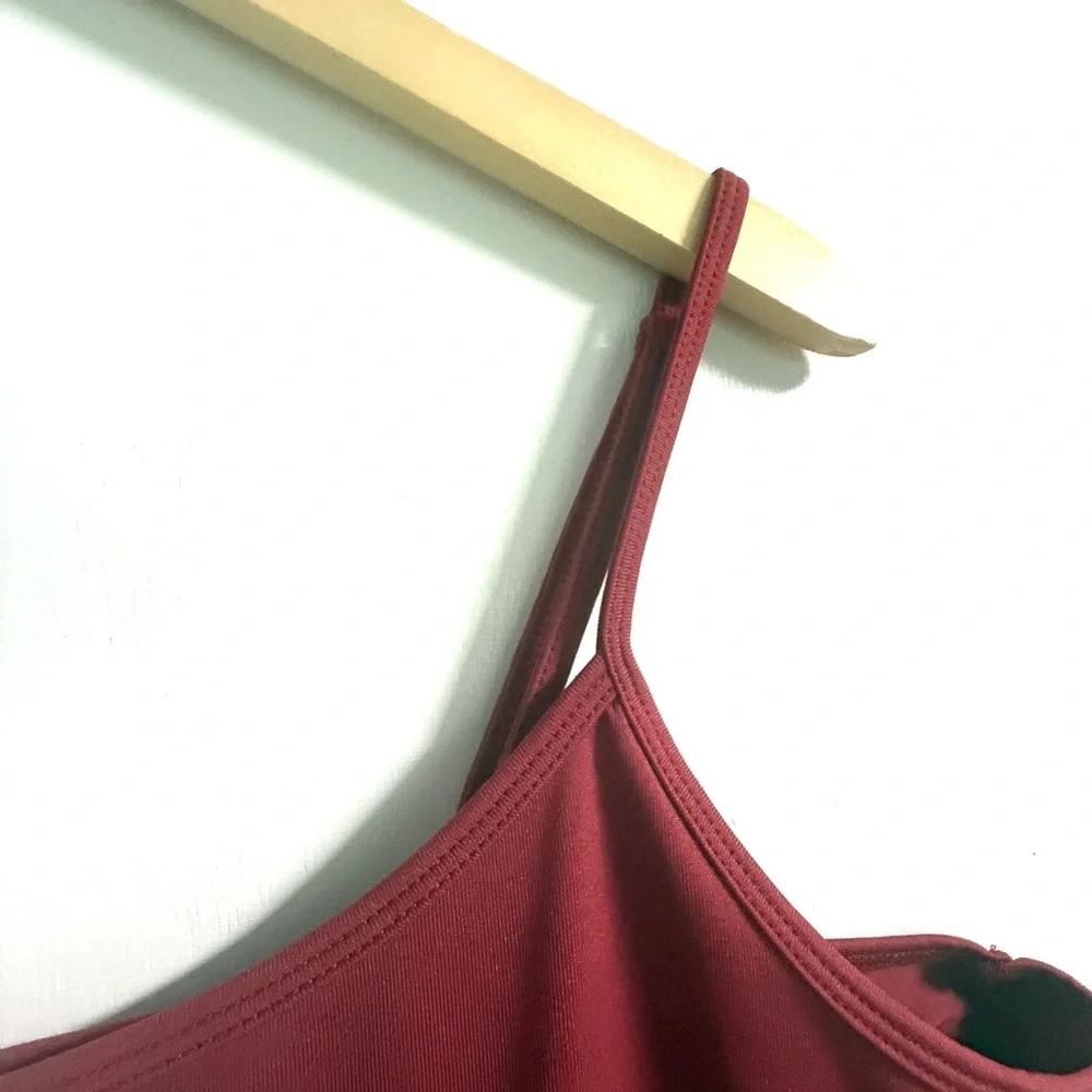 Lane Bryant Plus 18/20 Red Stretch Cami Layering Tank - Picture 3 of 10